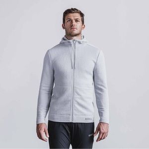 Nobull Quilted Crew Zip Up Hoodie